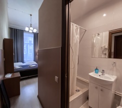 Двухместный номер с собственной ванной комнатой (дабл или твин) в Алиса