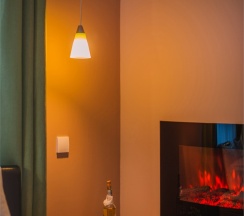 Стандартный двухместный номер с электрокамином в Ring Road Hotel