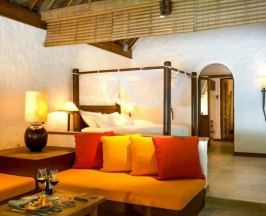 Двухместная Villa Suite With Pool Soneva Fushi двуспальная кровать в Soneva Fushi