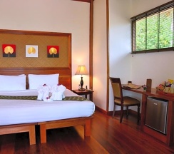Двухместный номер Deluxe двуспальная кровать в Khaothong Terrace Resort & Restaurant