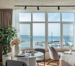 1-комнатная комнта студия Станюковича 48/6 в Sea view apartments