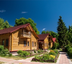 Трехкомнатный номер в деревянном корпусе Изба в BKC-кантри