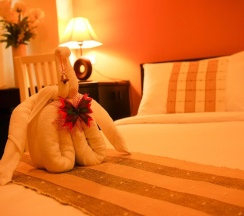 Номер Deluxe с балконом в The Phufa Waree Chiangrai Resort