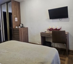 Улучшенный двухместный номер с 1 кроватью или 2 отдельными кроватями и балконом в Sea key Рио