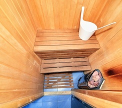 Светлые двухкомнатные апартаменты с сауной #23 в Априори