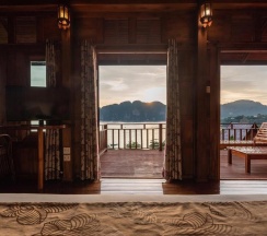 Двухместная вилла Grand Deluxe с видом на море двуспальная кровать в Отель Phi Phi The Beach Resort