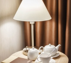 Двухместный с двуспальной кроватью в Bishotel