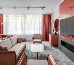 Номер Privilege Luxe SPA с двуспальной кроватью в Arthurs SPA Hotel by Mercure