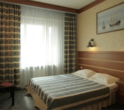 Стандартный номер с 1 двуспальной кроватью в Аврора-hotel