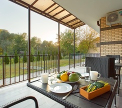 1-комнатные апартаменты люкс г. Троицк, ул. Прибрежная 17 в Дом у реки