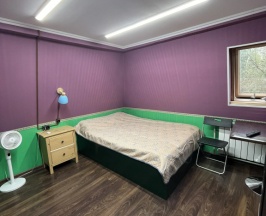 Двухместный номер Comfort с видом на внутренний двор двуспальная кровать в Октябрь