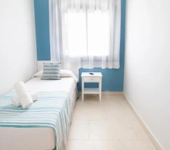 Апартаменты с 3 комнатами с видом на бассейн в Ibersol Spa Aqquaria Suites
