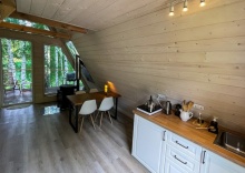 Дом A-frame с чаном в Urman Camp