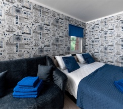 Четырехместный Стандартный номер с Балконом в гостевом доме SV на 3 этаже в Милка