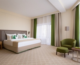 Делюкс с видом на сад в Green Resort