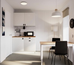 Премиум с большой двуспальной кроватью  в Скандинавия