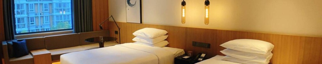 Двухместный номер Standard с видом на город двуспальная кровать в Fairfield by Marriott Taizhou City Centre