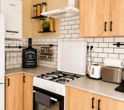 Апартаменты c 1 комнатой с балконом и с красивым видом из окна в Квартира с видом на море