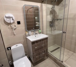 Стандарт двухместный (Цокольный этаж) в Eco village