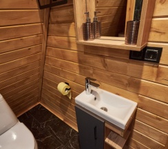 Двухместный коттедж Classic двуспальная кровать в Aframe-Village