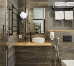 Superior (1 большая кровать, душ) в Riders lodge