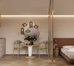 Дом «AMBER» c гриль-зоной на террасе в Luxe House