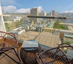 Двухместный номер Deluxe с видом на реку (2 отдельные кровати) в Gold Plaza Hotel Da Nang
