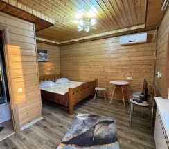 Двухместный номер Comfort с балконом двуспальная кровать в У реки