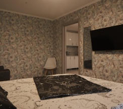 4-местные 1-комнатные апартаменты студия с 1 двуспальной кроватью в Рекаоблака