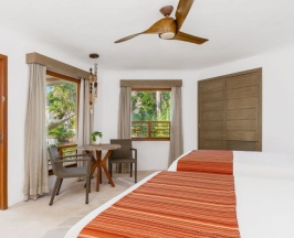 Двухместный номер с видом на сад 2 отдельные кровати в Shangri-la Caribe Beach Village Resort