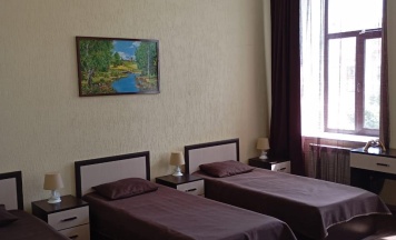 Номер эконом с 3 односпальными кроватями в Бестужев