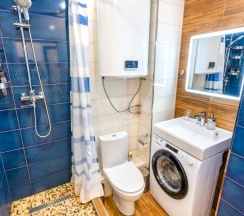 Студия с красивым видом из окна в Апартаменты Welcome Karelia  Riverside в Центре
