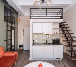 Апартаменты-дуплекс Luxe 2 в Home Hotel