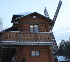 Коттедж "Мельница" 3-х местный в Свирская