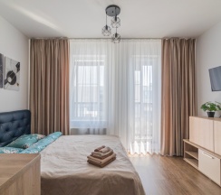 Просторные Апартаменты Студио  АртЛайн в SalutApart 17, Торфяная дорога 17/6