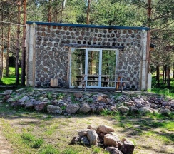 Коттедж с красивым видом из окна в Любимовская