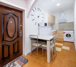 Двухместный Suite Apartment с видом на море и дендрарий двуспальная кровать в Delsochi