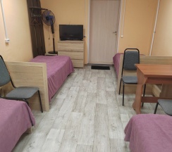 Четырёхместный номер Standard с красивым видом из окна в Гостевой дом