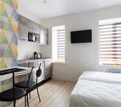 Двухместный номер с 1 кроватью или 2 отдельными кроватями в На Пушкинской