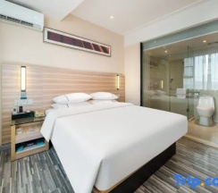 Двухместный номер Business двуспальная кровать в City Convenient Hotel Baise Xilin Times Square Store