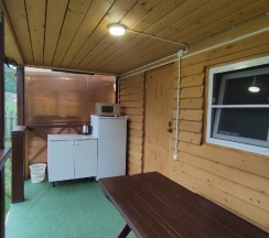 Двухместный номер с двуспальной кроватью с видом на горы в Госпожа Удача