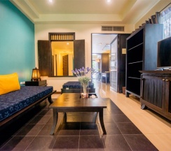 Двухместный люкс Gold Pool Access двуспальная кровать в Курортный отель Chada Lanta Beach Resort