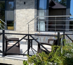 Люкс Апарт с террасой Коттедж с 2 комнатами в Eco Life