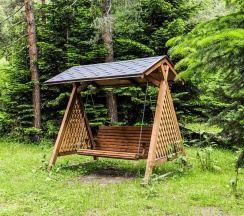 Шале 1. Стандартный четырёхместный номер в Белый волк