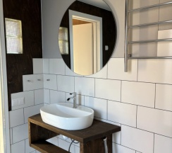 Четырёхместный семейный коттедж с видом на внутренний двор в Ракита