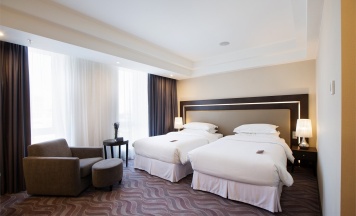 Делюкс с двумя раздельными кроватями в Sheratonplaza Ufa Congress Hotel