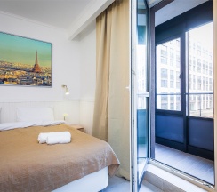 Апартаменты с балконом в Прайм