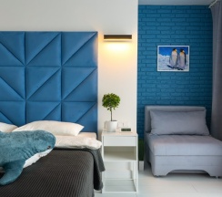 Seaside Apartment (Вид на море, первая линия, до 4 гостей), Станюковича 48/5 в Vvo apartments group