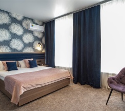 Полулюкс с 1 двуспальной кроватью в Мёд