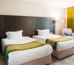 Двухместный номер Standard с видом на город 2 отдельные кровати в The One Hotel Astana